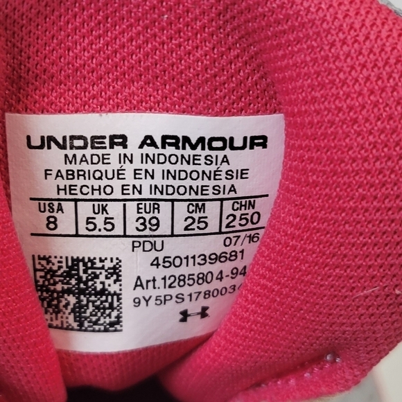 Under Armour Micro G Cross Trainer Women's Size 8 - Picture 6 of 8